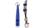 ACME Hundepfeife mit Perlen Pfeifenband, blau